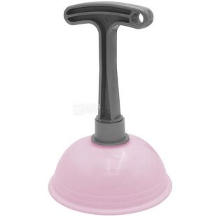 Zambak Lux, 1 шт., Замбак, Вантуз пластиковий, 20х13 см, в асортименті