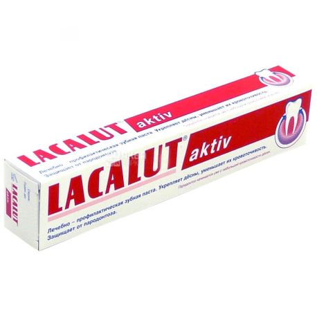 Lacalut, 50 ml, Toothpaste, Aktiv