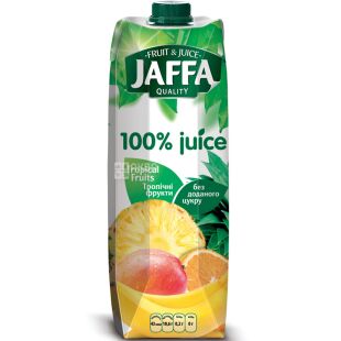 Jaffa Tropical Fruits, 0,95 л, Сік натуральний 100% Тропічні фрукти Джаффа
