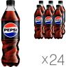 Pepsi-Cola Black, Упаковка 24 шт. х 0,5 л, Напиток газированный Пепси, без сахара, ПЭТ