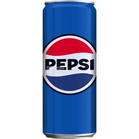 Pepsi-Cola, 0,33 л, Напій газований Пепсі, ж/б - купити Кола