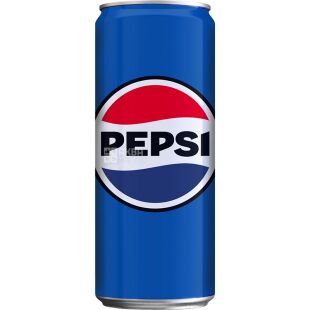 Pepsi-Cola, 0,33 л, Напій газований Пепсі, ж/б