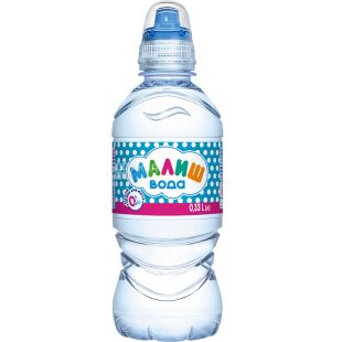  Малиш, Спорт, 0,33 л, Вода дитяча негазована, з перших днів життя, ПЕТ