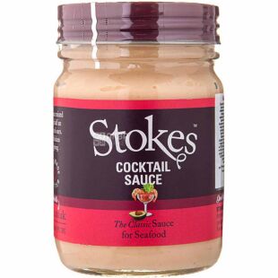 Stokes, 210 г, Соус коктейльний для морепродуктів, Стоукс, скло