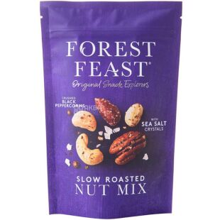Forest Feast, 120 г, Смесь жареных орехов, с молотым перцем