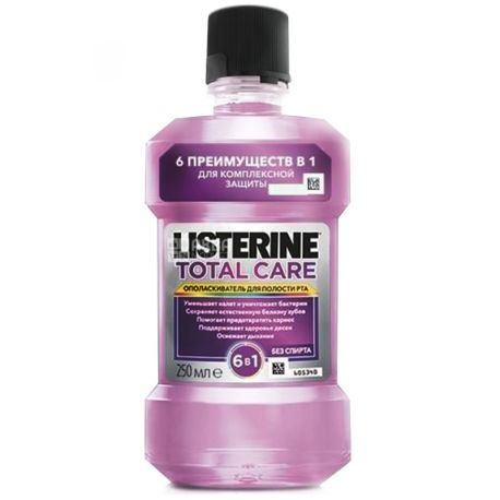Listerine, Total Care, 250 мл, Рідина для полоскання рота 6 в 1