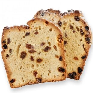 Biscotti, 1,8 кг, Біскотті, Кекс традиційний із родзинками, нарізаний