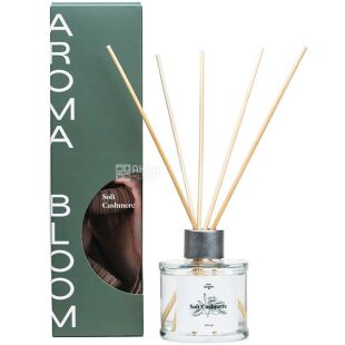 Aroma Bloom Soft Cashmere, 100 мл, Арома Блум, Аромадифузор М'який кашемір
