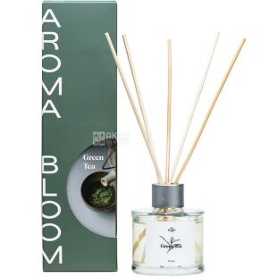 Aroma Bloom Green tea, 100 мл, Арома Блум, Аромадиффузор Зеленый чай
