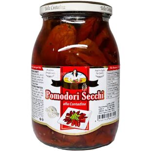 Bella Contadina Pomodori Secchi, 950 г, Белла Контадина, Томаты вяленые в рассоле 