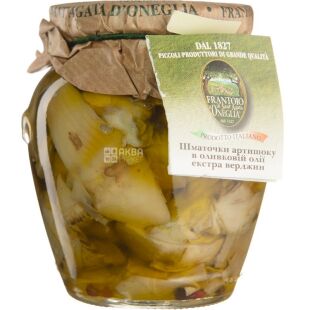 Frantoio di Sant'agata, 290 г, Артишоки кусочками в оливковом масле Extra Virgin