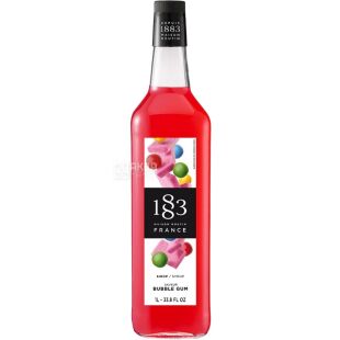 1883 Maison Routin, 1 л, Мейсон Рутин, Сироп Жевательная резинка, органический, стекло