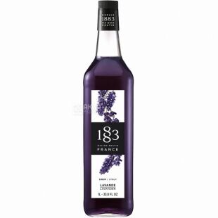 1883 Maison Routin, 1 л, Мейсон Рутин, Сироп Ваниль, органический, стекло