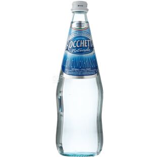 Rocchetta Naturale, 750 мл, Рочетта Натурале, Вода мінеральна природна, негазована, скло