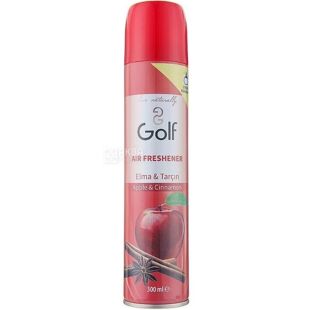Golf Apple Cinnamon, 300 мл, Гольф, Освіжувач повітря Яблуко-кориця