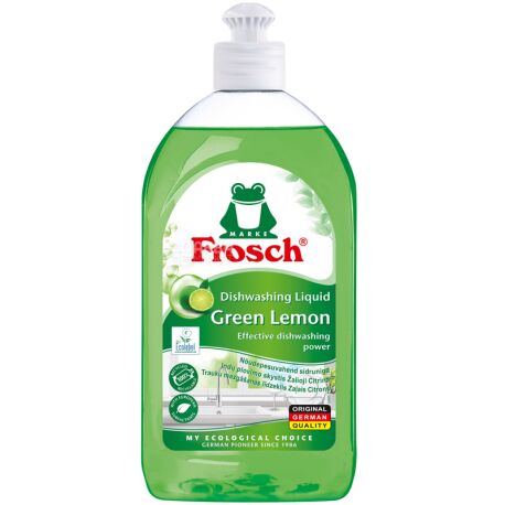 Frosch, 500 мл, Бальзам для посуду, Зелений лимон