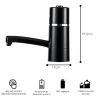 ViO E4 black, Помпа для бутилированной воды электрическая, черная, USB помпа