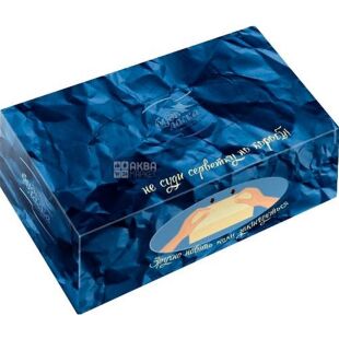 Альбатрос, 150 шт., Серветки косметичні, 3-шарові, 200х200 мм, в асортименті