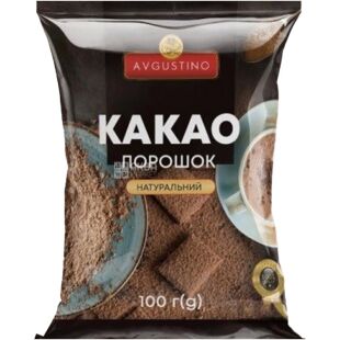 Avgustino, 100 г, Августино, Какао порошок, натуральный