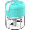 ViO K02, 250 мл, ВиО, Аккумуляторный USB измельчитель продуктов, бирюзовый, 30W