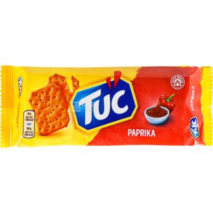 TUC, 100 г, Тук, Печиво крекер зі смаком паприки