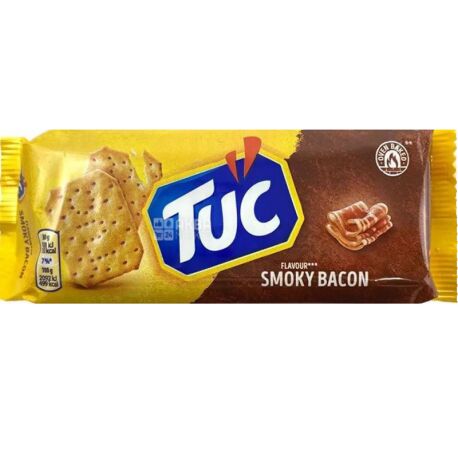 TUC, 100 g, cracker, Bacon