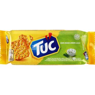 TUC, 100 г, Тук, Печенье крекер со вкусом сметаны с луком