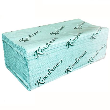 Kohavinka, 170 pcs., 23x25 cm, V paper towels, Single-ply