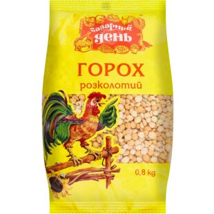 Базарный день, 800 г, Горох расколотый