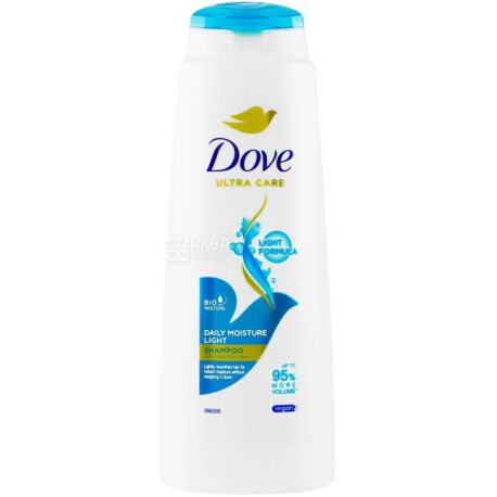 Dove, Shampoo, Luxurious Volume, 400 ml