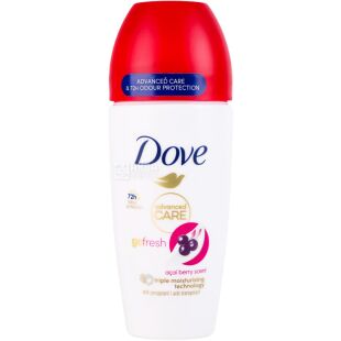 Dove, 50 мл, Антиперспирант шариковый, Ягоды асаи и водяная лилия