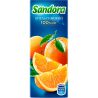 Sandora, 200 мл, Сік апельсиновий 100% Сандора, без цукру, з трубочкою