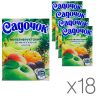 Садочок, Упаковка 18 шт. х 0,2 л, Нектар натуральний Мультифруктовий, вітамінізований