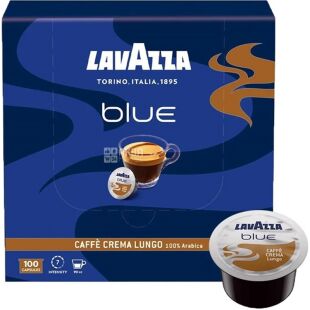 Lavazza Blue Espresso Crema, 100 шт., Лавацца Блу Еспресо Крема, Кава в капсулах, арабіка