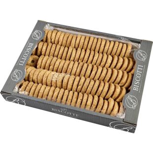 Biscotti, 1,7 кг, Біскотті Кокоша, Печиво пісочне з ароматом кокосу