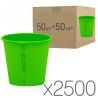 Grass Cup, Стакан бумажный, салатовый, 110 мл., Упаковка 50 шт. х 50 шт., D60