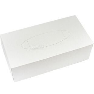 Papero, 80 шт., Паперо, Серветки косметичні 2-шарові, 21х20 см