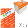 ECO, Упаковка 5шт. х 500 листов, Эко, Бумага офисная белая, А4, класс С+, 80 г/м2