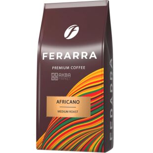 Ferarra Africano, 1 кг, Кофе в зернах средней обжарки Ферарра, 100% арабика
