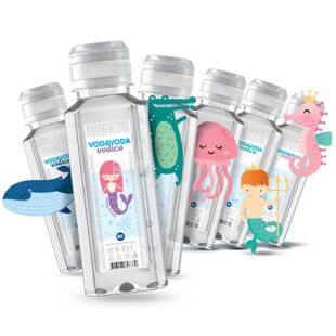VODAVODA Vodica, 0.33 л, ВодаВода Водица, Детская минеральная вода Спортик, в ассортименте, ПЭТ