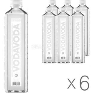 VODAVODA, Упаковка 6 шт. х 1,5 л, Вода природна мінеральна, негазована, ПЕТ