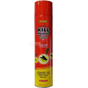 Kill Power, 400 мл, Кілл Павер, Дихлофос від усіх видів комах