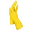 Mercator, 1 пара, Розмір XL, Меркатор, Рукавички латексні господарські, жовті