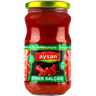 Aysan, 370 г, Айсан, Паста перечная, сладкая