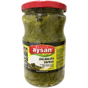 Aysan, 680 г, Айсан, Виноградные листья в рассоле