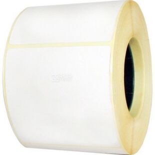 Етикетка для маркування, на гільзі, термо, 100 х 100 мм, 500 шт., у рулоні