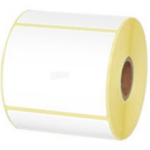 Етикетка для маркування, на гільзі, термо, 100 х 70 мм, 500 шт., у рулоні
