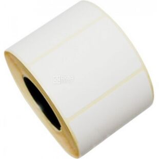 Етикетка для маркування, на гільзі, термо, 58 х 30 мм, 600 шт., у рулоні