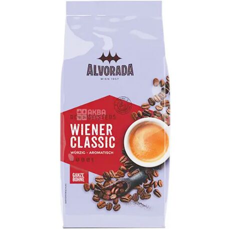 Alvorada Wiener Classic, 1 кг, Кофе в зернах Альворада Вайнер Классик