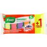 Fino Пиноэффект, 5+1 шт., Губки кухонные с волнистой поверхностью Фино